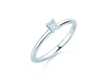 Diamantring Emerald Clean