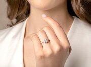 Ring Emerald Halo Pavé Labordiamant