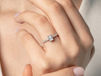 Ring Emerald Pavé Labordiamant