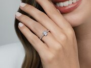 Diamantring Emerald Pavé