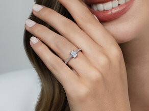 Ring Emerald Pavé Labordiamant