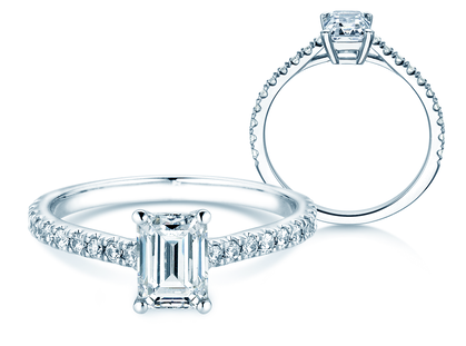 Ring Emerald Pavé Labordiamant