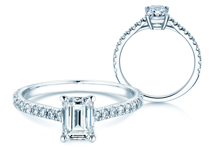 Ring Emerald Pavé Labordiamant