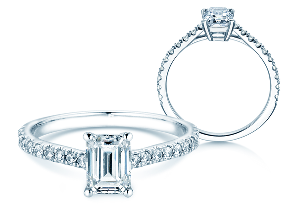 Ring Emerald Pavé Labordiamant
