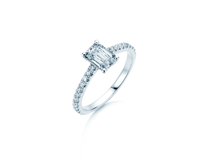 Ring Emerald Pavé Labordiamant