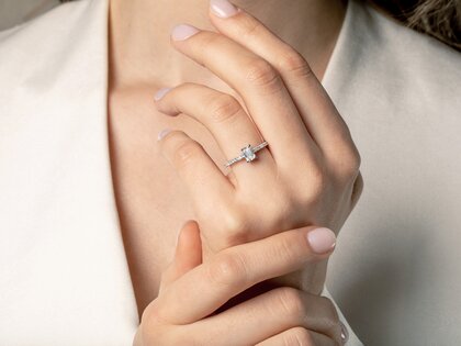 Ring Emerald Pavé Labordiamant