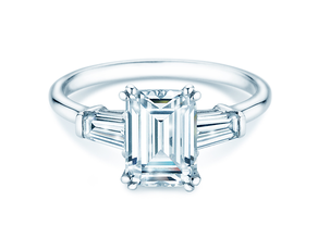 Diamantring Emerald Tapered Baguette