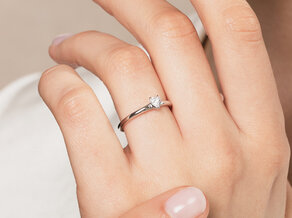 Diamantring Heart Clean