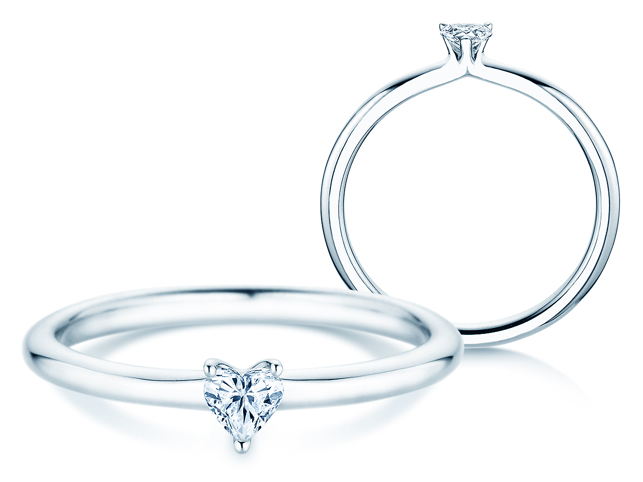Diamantring Heart Clean