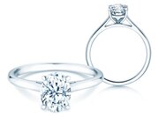 Diamantring Oval Cut