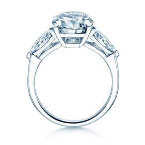 Diamantring Oval Pear Cut
