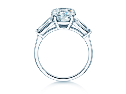 Ring Oval Tapered Baguette Labordiamant