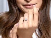 Ring Pear Halo Pavé Labordiamant