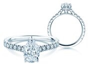 Ring Pear Pavé Labordiamant