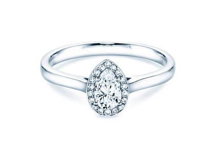 Diamantring Pear Shape