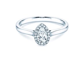 Diamantring Pear Shape