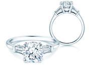 Ring Brilliant Tapered Baguette  Labordiamant