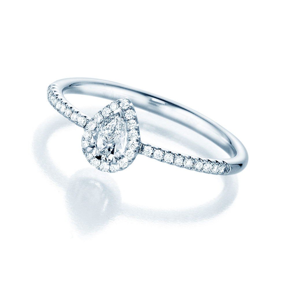 Diamantring Star Drop