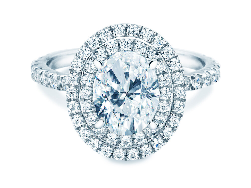Diamantring The Orbit in 14K Weißgold mit Diamanten 0,94ct G/SI
