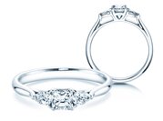 Diamantring Vivid Asscher