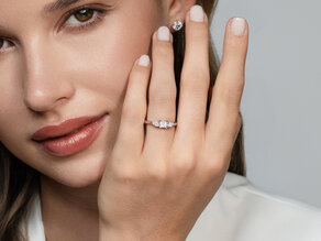 Diamantring Vivid Asscher