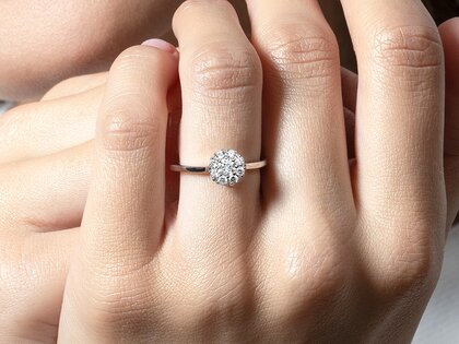 Diamantring Bloom