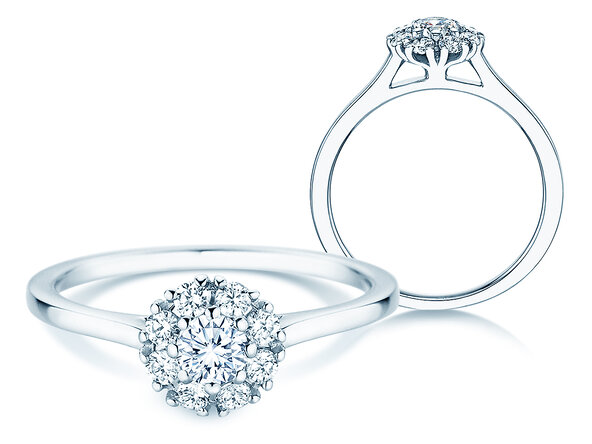Diamantring Bloom