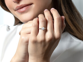 Diamantring Bloom