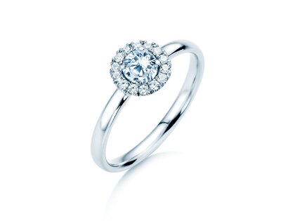 Diamantring Flower