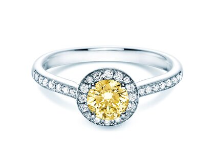 Diamantring Halo Intense