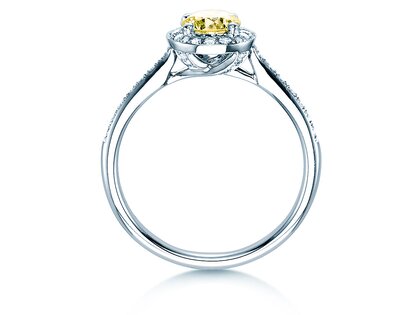 Diamantring Halo Intense