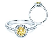 Diamantring Halo Intense