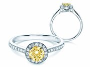Diamantring Halo Intense