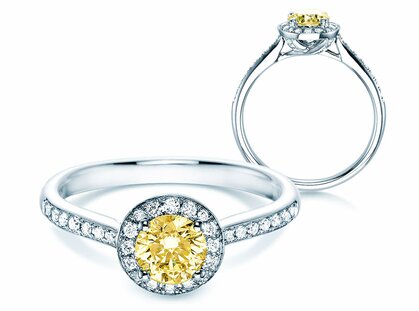 Diamantring Halo Intense