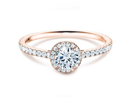 Diamantring Pure Infinity in Roségold