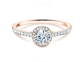 Diamantring Pure Infinity in Roségold