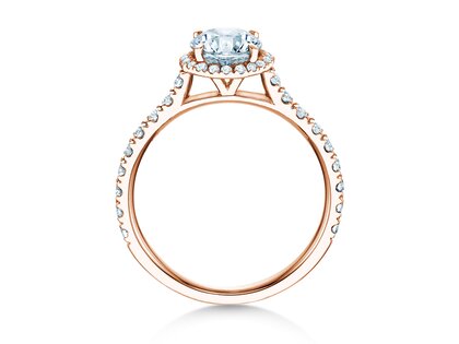 Diamantring Pure Infinity in Roségold