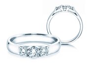 Ring 3 Stones Labordiamant