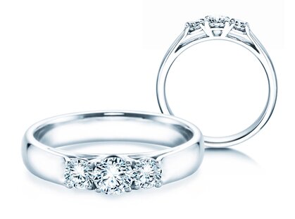 Ring 3 Stones Labordiamant