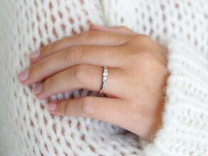 Diamantring 3 Stones