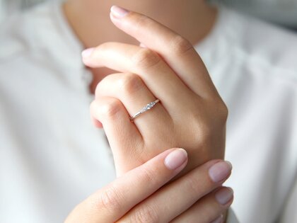 Diamantring 5 Diamonds