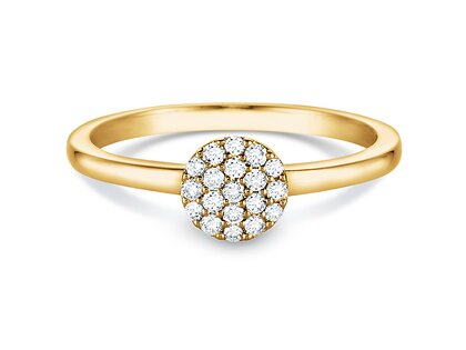 Diamantring Sparkling Circle