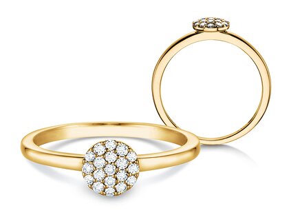 Diamantring Sparkling Circle