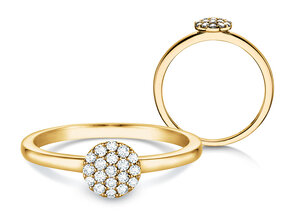 Diamantring Sparkling Circle