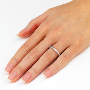 Diamantring Starlit Sky in Silber