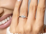 Ring Vivid Petite Diamond in Weißgold