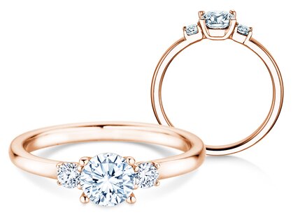 Ring Vivid Petite Diamond in Roségold