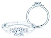 Ring Vivid Petite Diamond in Weißgold