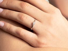 Diamantring Vivid Petite Radiant Cut