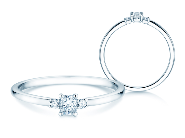 Diamantring Vivid Petite Radiant Cut